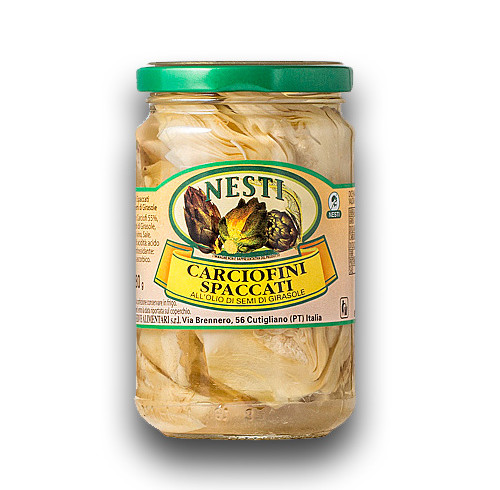 Pasta with “carciofini” “Nesti”